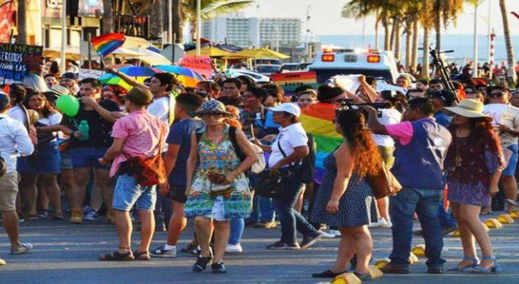 Comunidad LGBT+ marchó en Tijuana