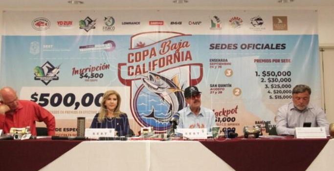 Inicia el tercer torneo de pesca deportiva de la “Copa Baja California”