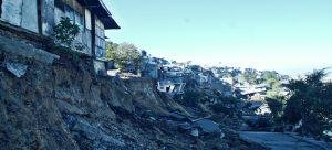 Incrementan deslizamientos en Tijuana por las lluvias