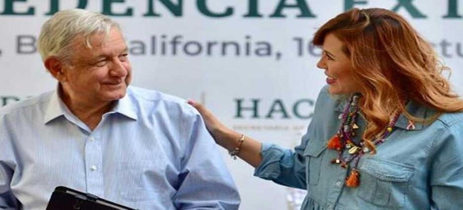 Marina del Pilar desmiente regaño del presidente Andrés Manuel