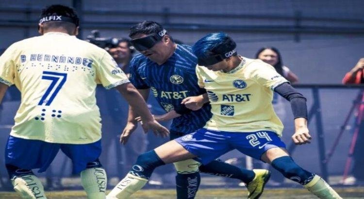El Club América presenta su equipo profesional para ciegos y débiles visuales