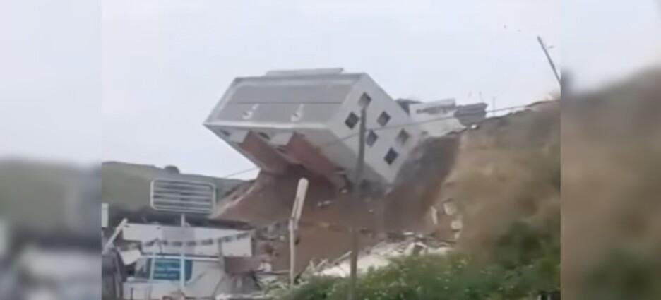 Cae el segundo edificio del fraccionamiento La Sierra