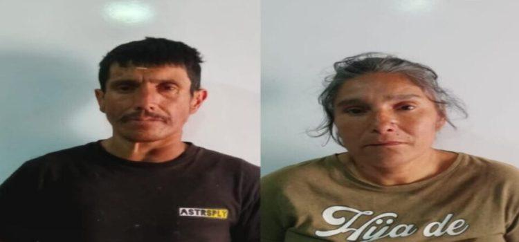 Detienen a una pareja por asaltar una papelería con violencia