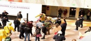 Hombre se arroja del tercer piso del Palacio Municipal de Tijuana