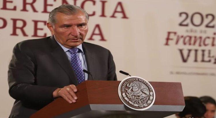 Adán Augusto niega infarto de AMLO