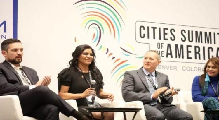 Monserrat Caballero destacó a Tijuana por fomentar la integración de migrantes