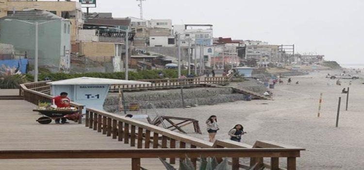 Negocios de la zona de playas de Tijuana serán afectados por el cierre