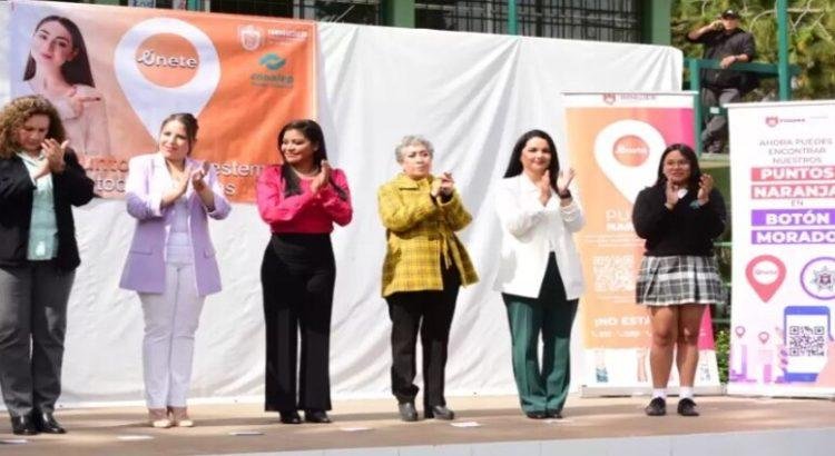 La alcaldesa activo puntos naranja en Conalep Tijuana I y II