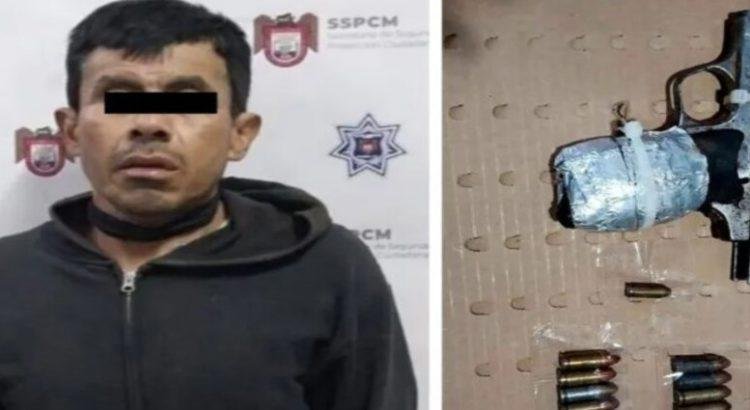 Detienen a hombre en posesión de arma en Playas de Tijuana