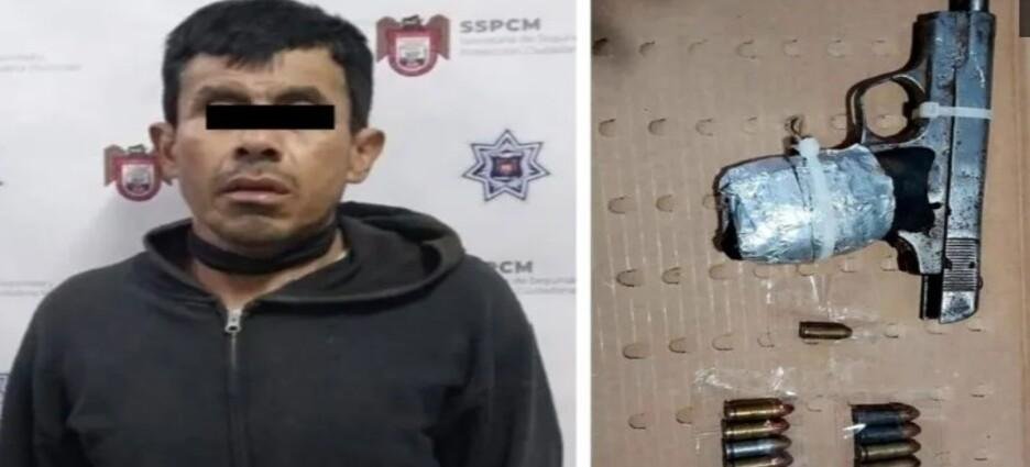 Detienen a hombre en posesión de arma en Playas de Tijuana