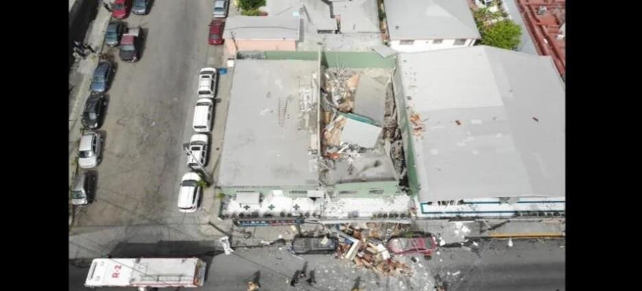 Fuerte explosión en imprenta deja a 27 personas lesionadas