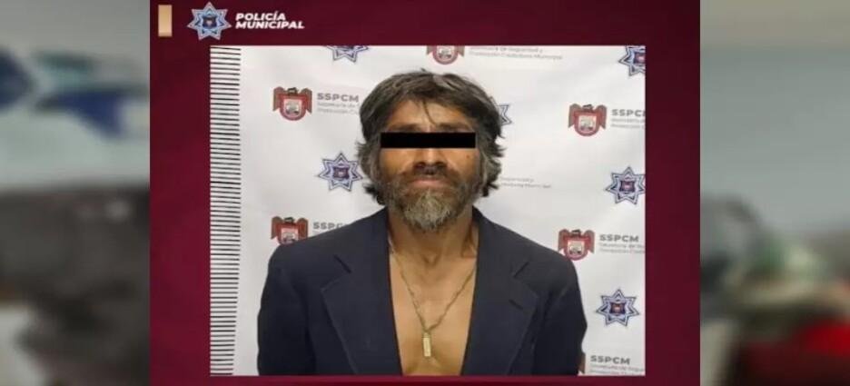 La policía municipal detuvo a un asaltante en la colonia Sánchez Taboada