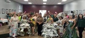 SDIF realizó el concurso de vestidos y exhibición de productos hechos de reciclaje