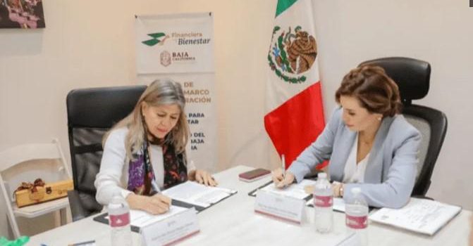 Los gobiernos de México y Baja California promueven créditos a micro y pequeños negocios