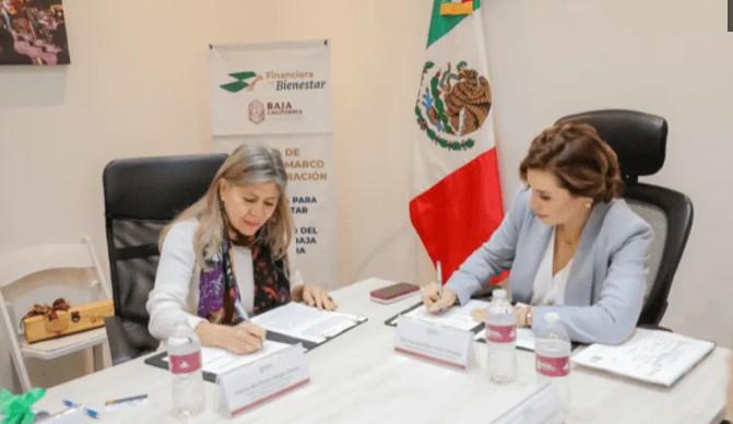 Los gobiernos de México y Baja California promueven créditos a micro y pequeños negocios