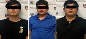 Tres detenidos por disparos con armas largas