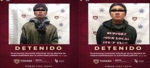 Detienen a dos sujetos por robo con violencia