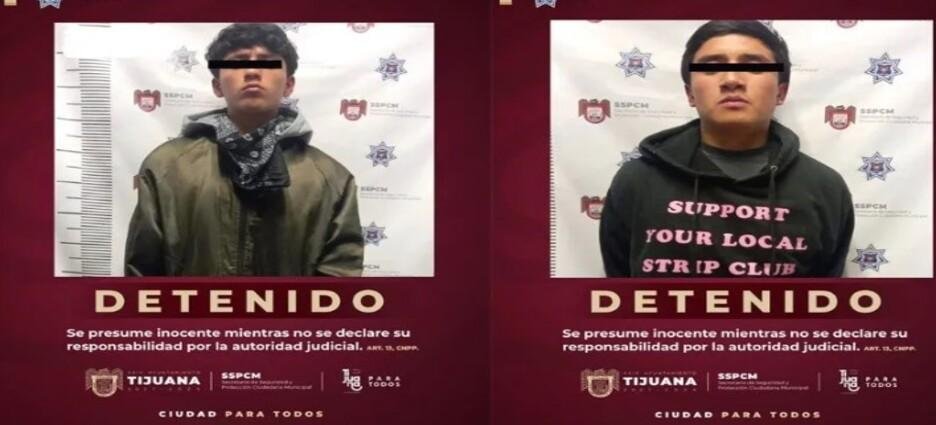 Detienen a dos sujetos por robo con violencia