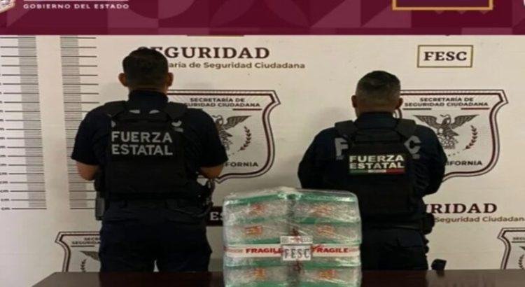 FESC asegura 25 kilogramos de metanfetamina encontrada en una camioneta abandonada