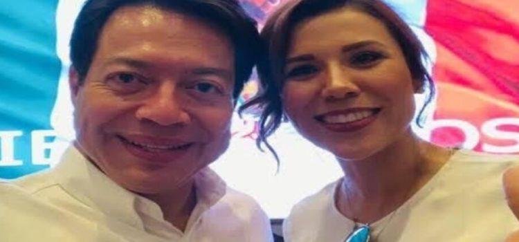 Mario Delgado reconoce el trabajo de Marina del Pilar