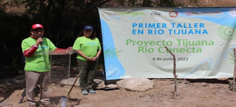 Realizaron la jornada ambiental de siembra de árboles nativos en el Río Tijuana
