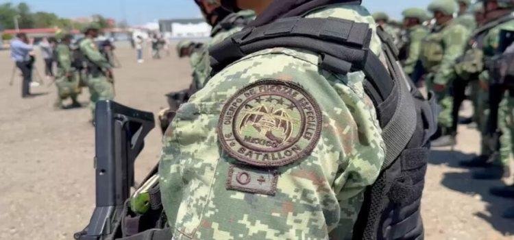 Arriban a Tijuana 200 de las Fuerzas especiales del Ejército Mexicano