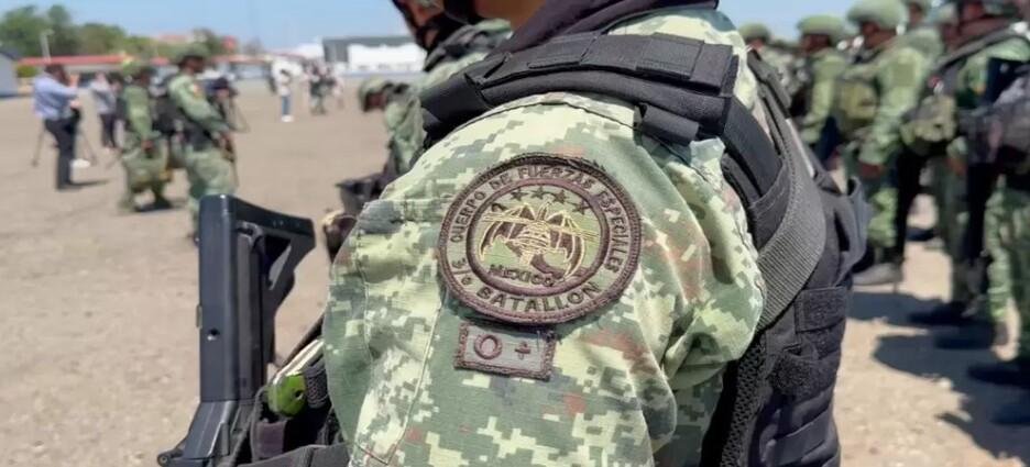 Arriban a Tijuana 200 de las Fuerzas especiales del Ejército Mexicano