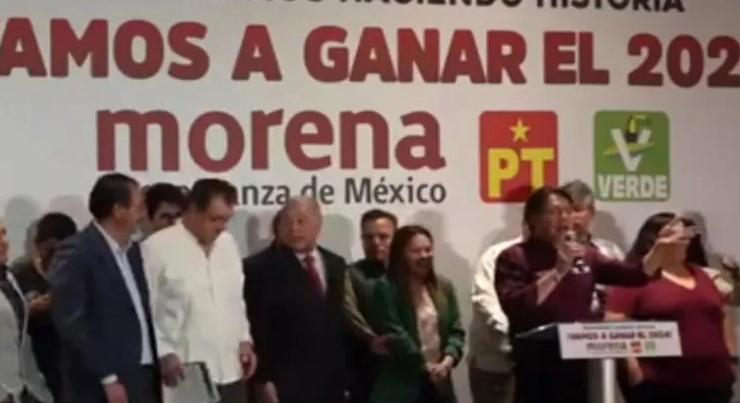 Ratifican Morena, PT y Verde alianza para el Plan C