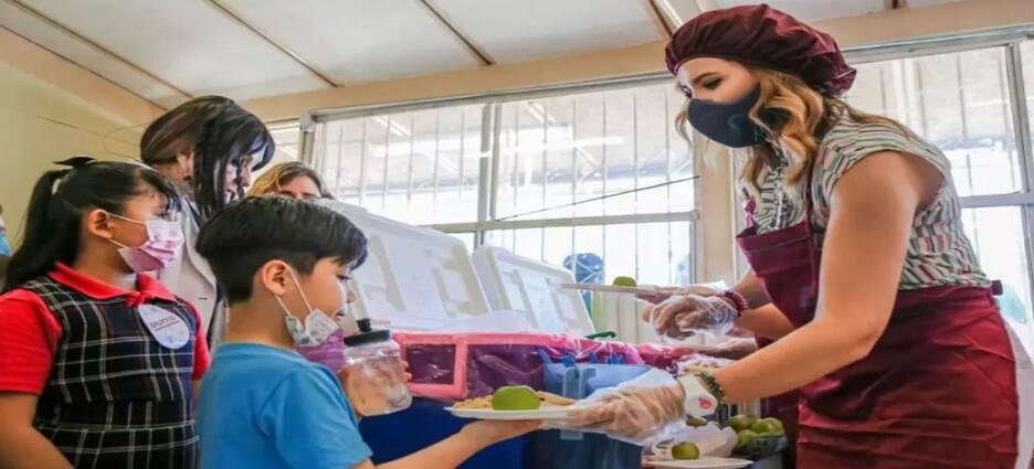 La gobernadora impulsa una alimentación digna para los niños de Baja California