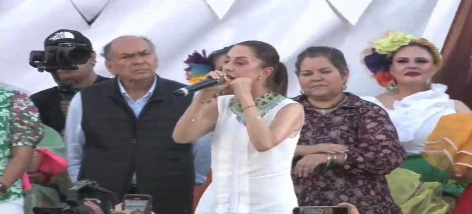 Claudia Sheinbaum desde Mexicali aseguró que la 4T irá por el Plan C