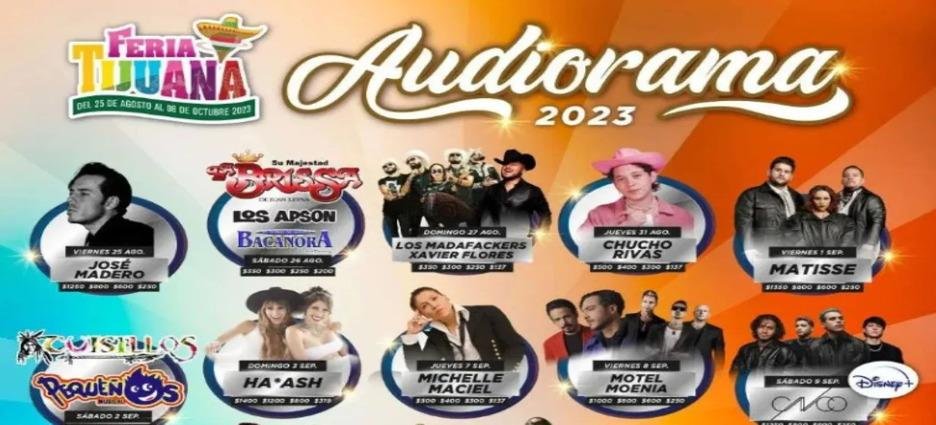 Dan a conocer la Cartelera del Palenque en la Feria de Tijuana 2023