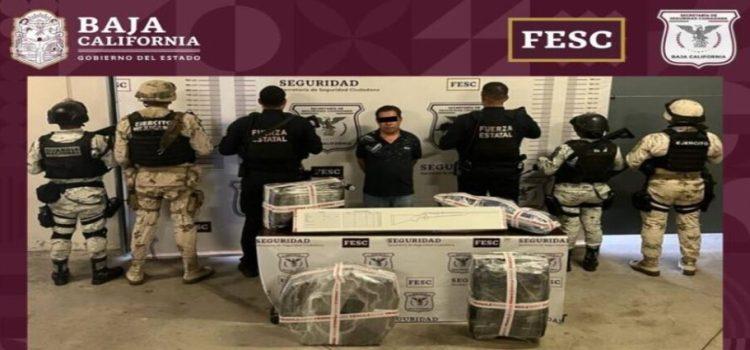 Confiscan 100 kilogramos de drogas en Tijuana