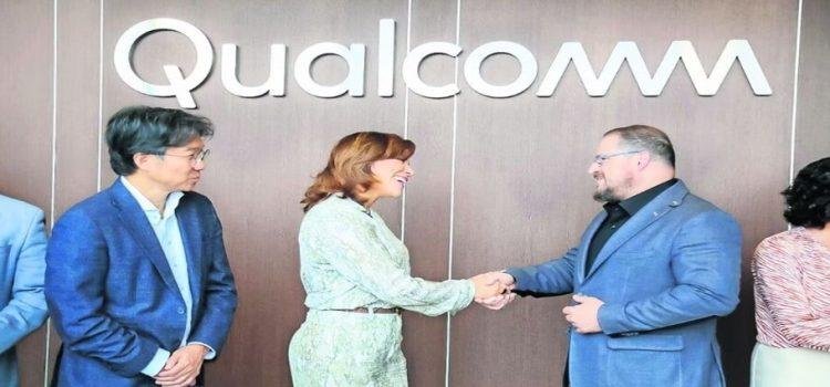 Marina del Pilar se reunió con el director Ejecutivo de Qualcomm