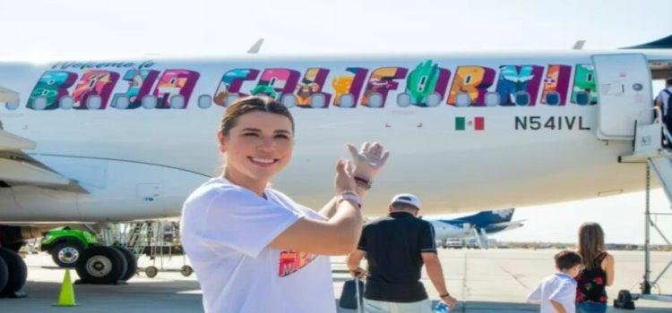 Inauguran 10 nuevos vuelos con destino a Baja California