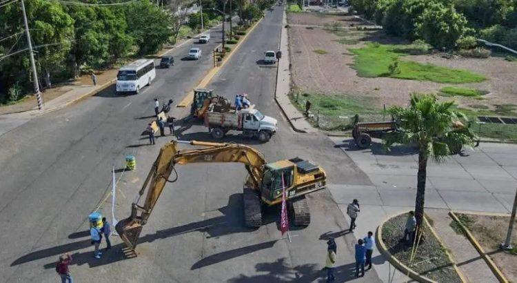 Dan mantenimiento a vialidades de las playas de Tijuana