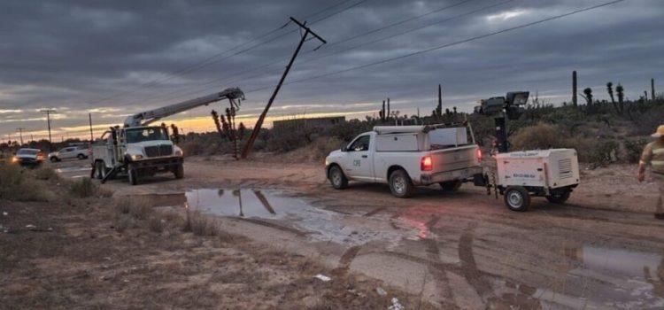 Hilary dejó sin luz a 169 mil personas en Baja California