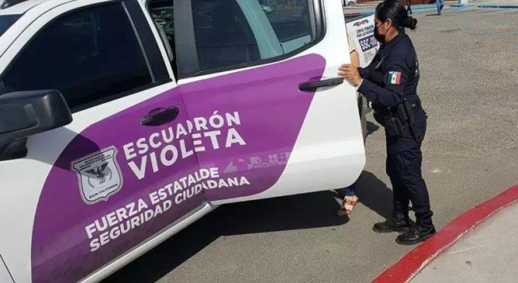 Despliegan operativo del Escuadrón Violeta en Tijuana