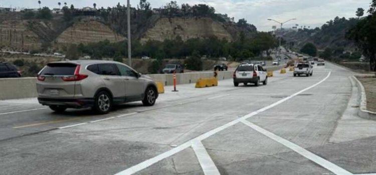 SDTUA anuncia la apertura de dos carriles en la carretera a Playas de Tijuana