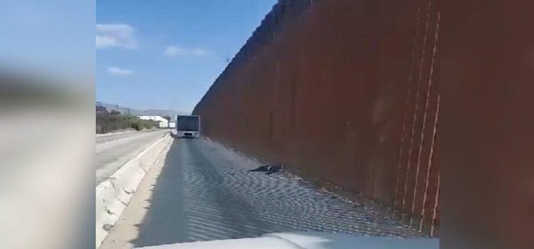 Una mujer perdió la vida luego de caer del muro fronterizo