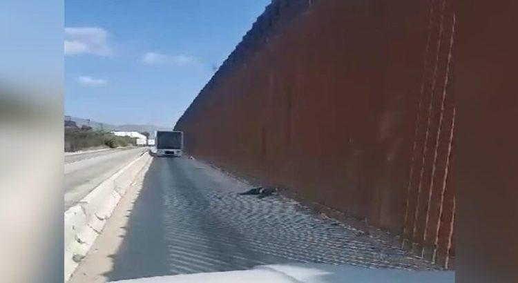 Una mujer perdió la vida luego de caer del muro fronterizo