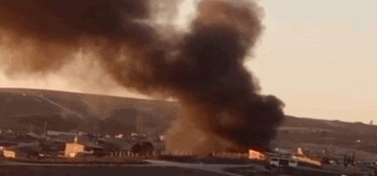 Incendio en recicladora “Ejido Lazaro Cárdenas” en Tijuana