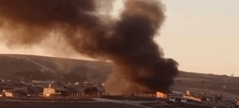 Incendio en recicladora "Ejido Lazaro Cárdenas" en Tijuana