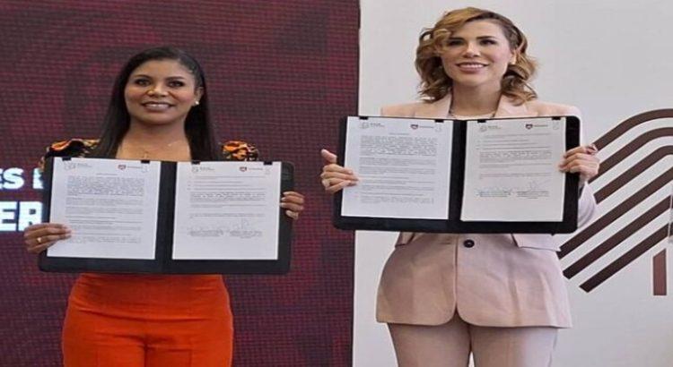 Montserrat Caballero y Marina del Pilar firman convenio para operar el SITT