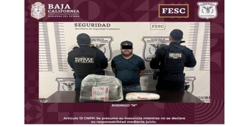 Decomisan más de 24 kilogramos de metanfetamina en Tijuana