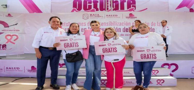 Amplían “Ruta Rosa” de mastografías gratuitas a mujeres del estado