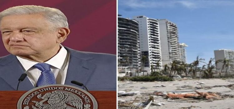AMLO asegura que estructuras de hoteles en Acapulco ‘quedaron bien’