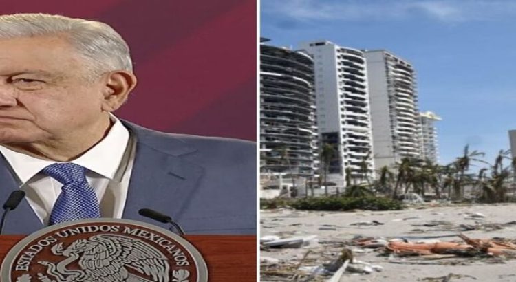 AMLO asegura que estructuras de hoteles en Acapulco ‘quedaron bien’