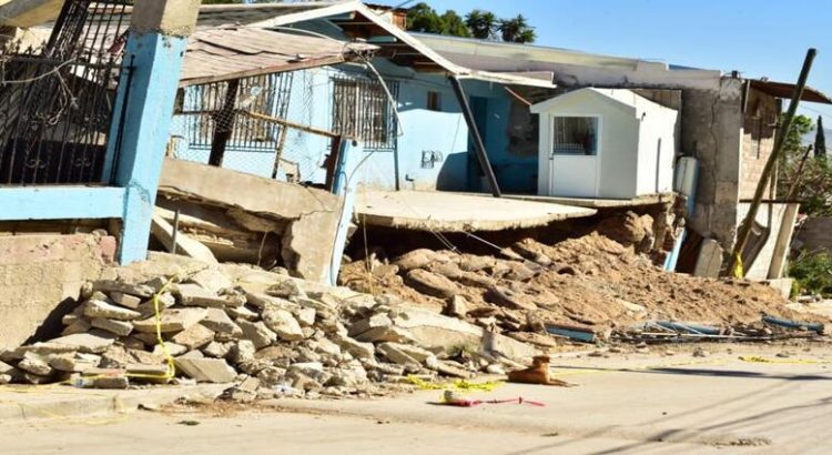 Las familias afectadas por deslizamiento en Camino Verde piden ser reubicados