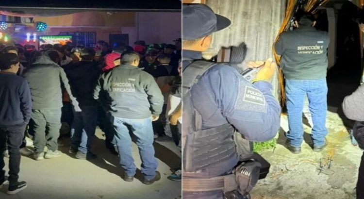 Suspenden dos fiestas clandestinas en Tijuana