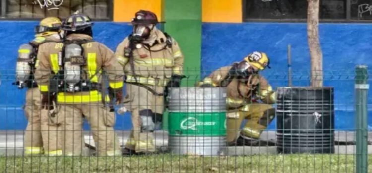 En Tijuana evacuaron a 850 personas por incendio de vehículo con químicos